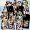 Phone Case for Samsung Galaxy S25 S24 S23 iPhone 16 15 Xiaomi Redmi Note 14 13 12 16E X 11 Pro Max OPPO Moto Huawei Cartoon Seven Deadly Sins Meliodas