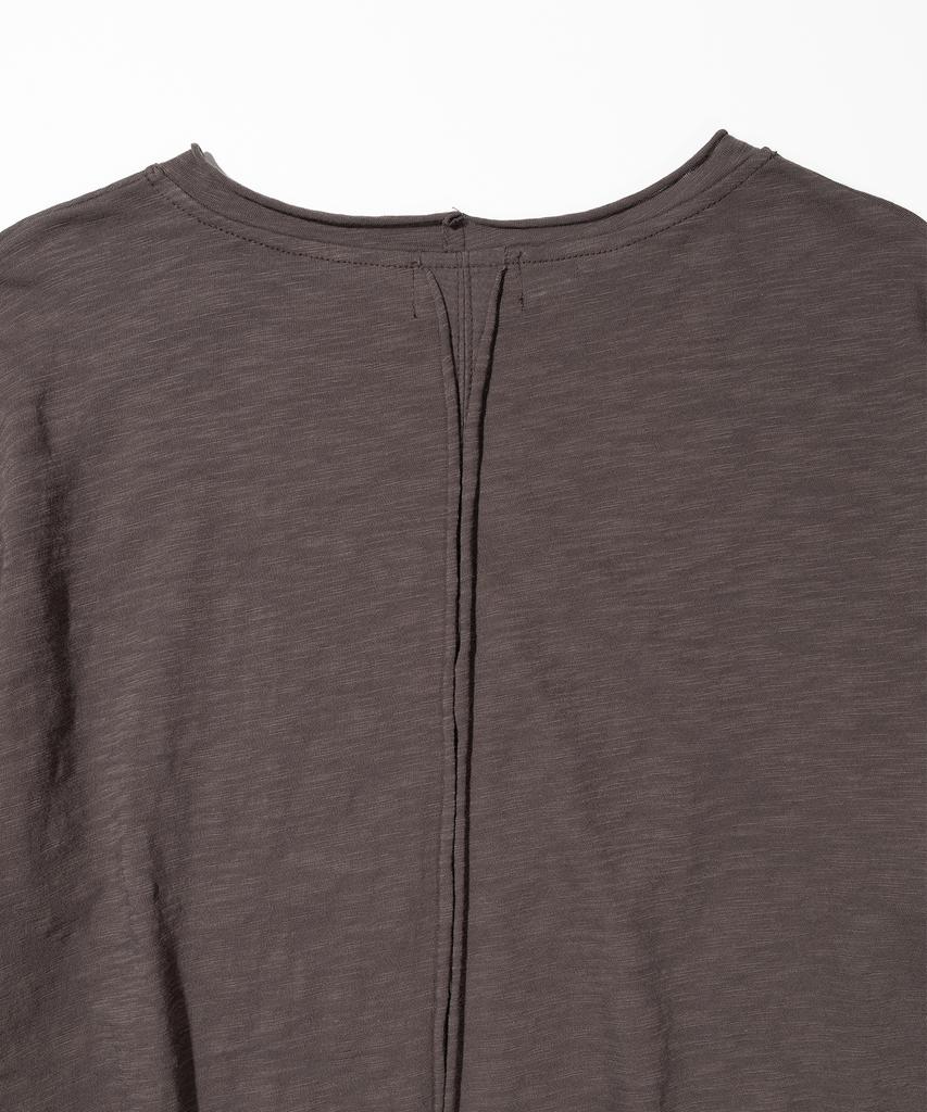 MASSNOUN Slub Cut Divide Long Sleeve Msils001-Br