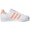 Adidas Originals Superstar Comfortable Casual Low-Top Sneakers Women Sneakers White Orange GX1834