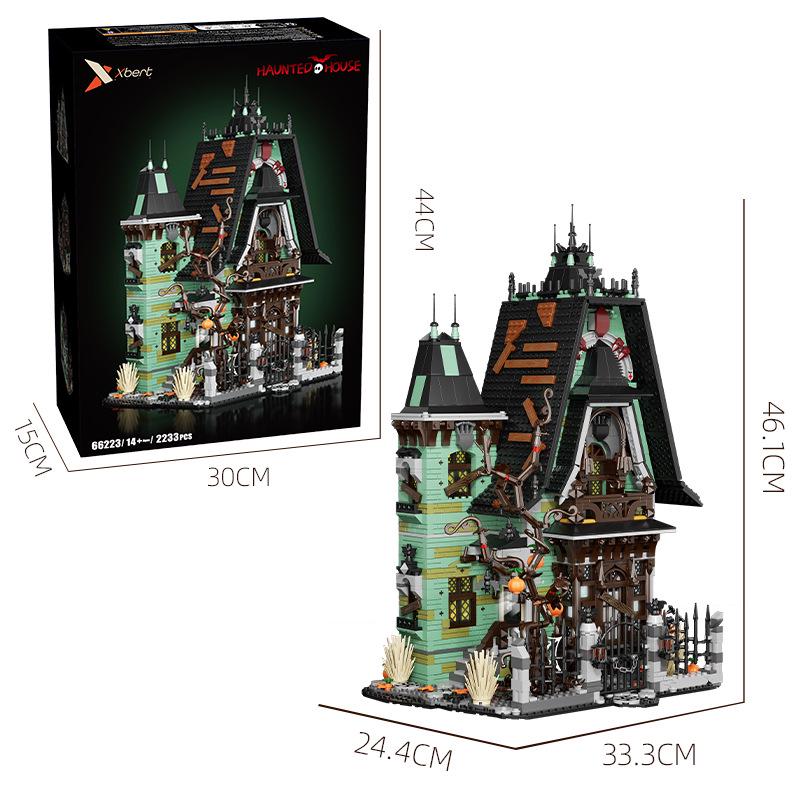 Brick Joy 66223 Haunted House Building Blocks: Kids Educational Assembly Toy