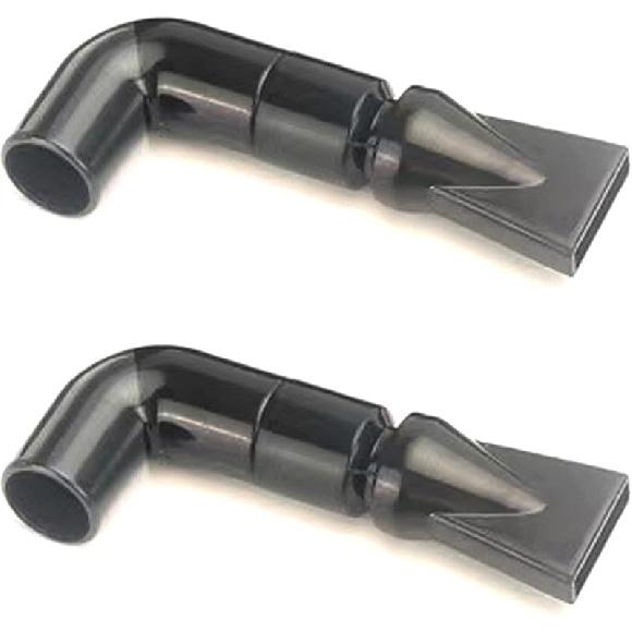 Still Awake 2 Pcs Aquarium Pump Duckbill Nozzle,Water Outlet Return Pipe Fitting,Fish Tank Duckbill Sprinkler Aquarium Pump Flare Duckbill