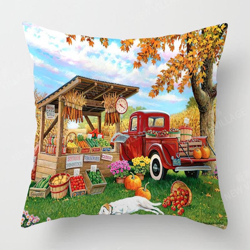 Home Living Room Decoration Cushion Covers Colorful Animals Short Plush Throw Pillow Cover45*45 Pillowcase 40x40cm 50x50 45x45