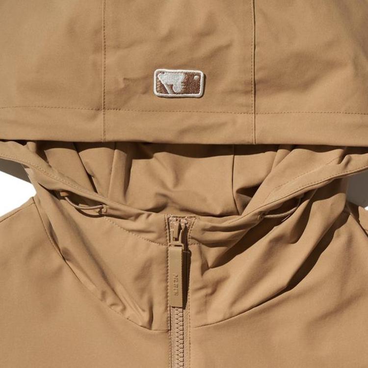 New MLB Basic Boston Red Sox Jacket Unisex Light Beige 3AWJB0144-43BGL