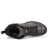 HUMTTO Waterproof Platform Boots Outdoor Luxury Designer Ankle Boots for Men Fashion Winter Black Work Hiking Rubber Mens Shoes