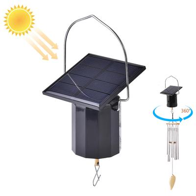 Solar Motor Wind Chimes Powered Wind Chimes Wind Spinner No Batteries Required Eco-friendly Ornament Hanging Rotating With Hook