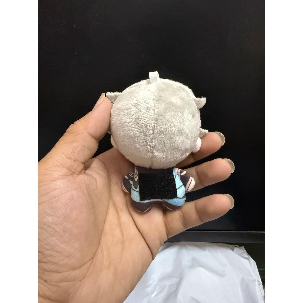 Stuffed 10cm Alhaitham Plushie Doll Anime Genshin Impact Alhaitham Soft Plush Toys Pendant Backpack Keychian Doll Birthday Gifts
