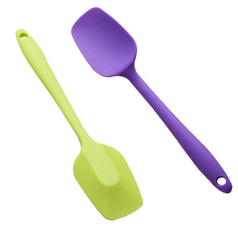 1Pc Silicone Cream Baking Scraper Thicken Cake Spatula Mixing Batter Scraper Non Stick Butter Mixer Kitchen Cooking Tool
