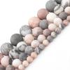 Wholesale 4-14mm Natural Black Volcanic Lava Stone Round Beads 15" Pick Size For Jewelry Making Diy Bracelet