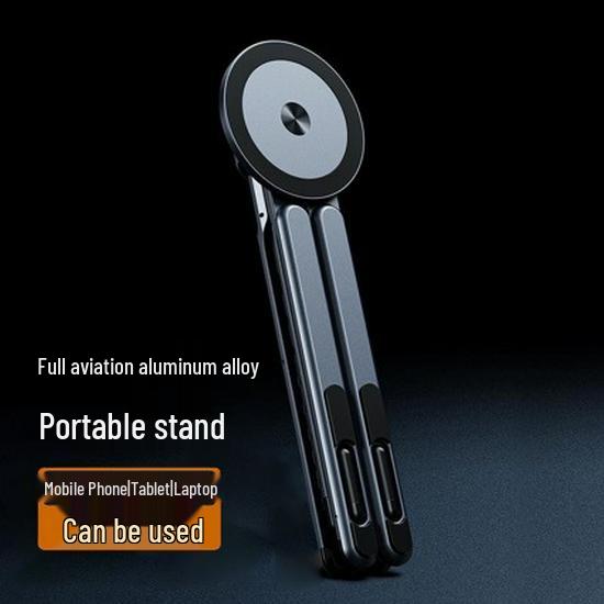 

Multifunctional Folding Aluminum Stand for Mobile Phones, Tablets, and Laptops