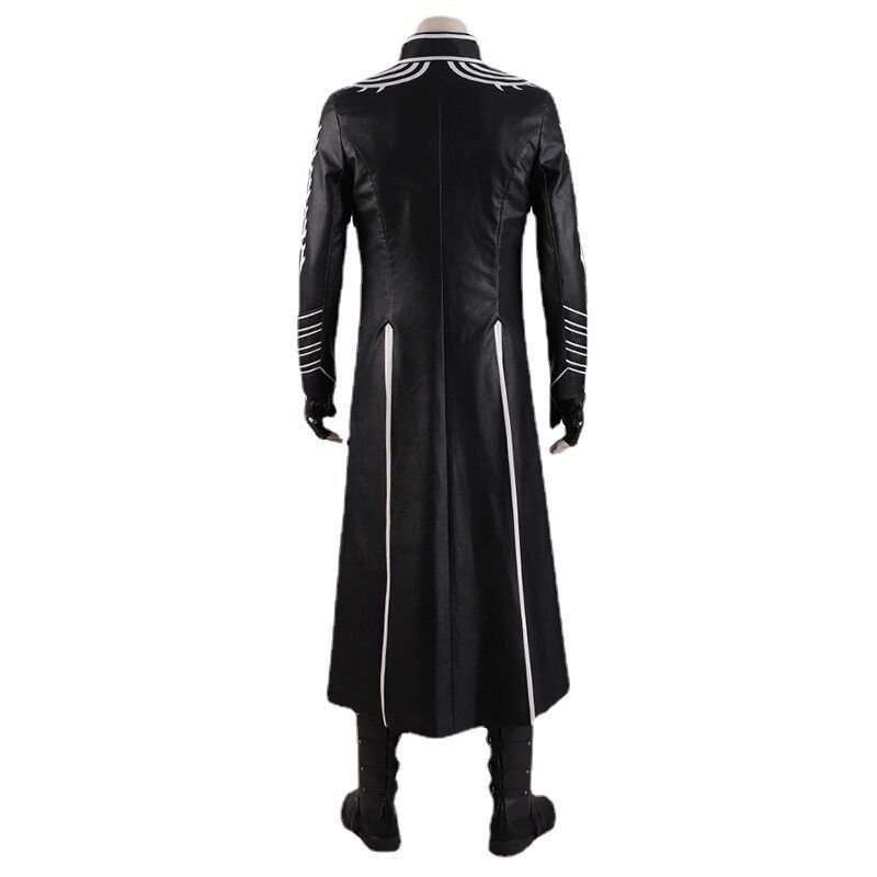 Devilmaycry 5 Cos Vergil Windbreaker Full Set Cosplay Costume for Men