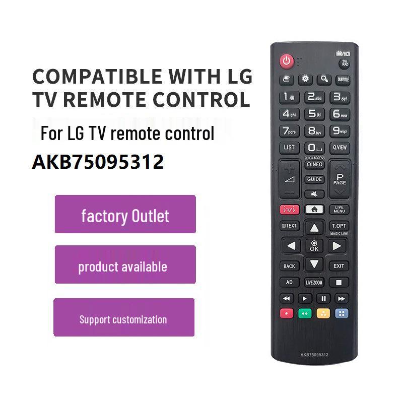 AKB75095312 LG Remote Control - English Version Comprehensive Control