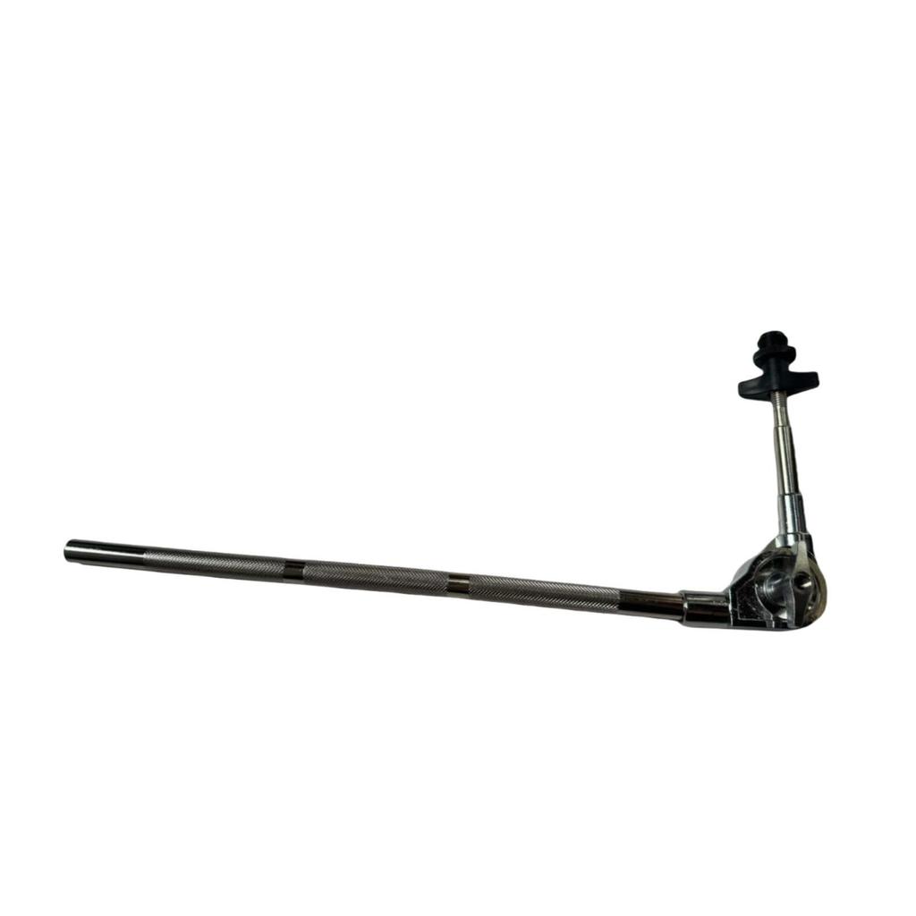 Dual-purpose Suspended Cymbal Stand with Angled/Straight Pole and Microphone Clip