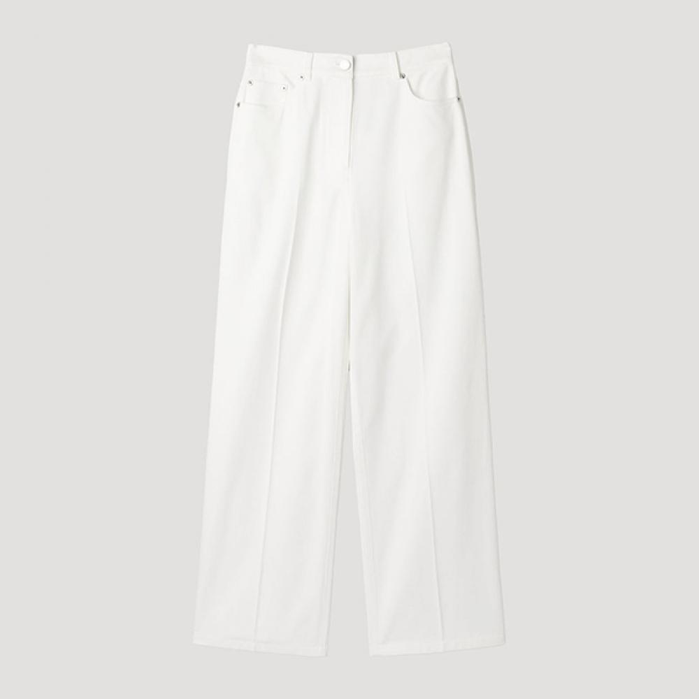 

[She S miSS] Широкие джинсовые брюки из хлопковой смеси SwwSlp21060 Wh white/55