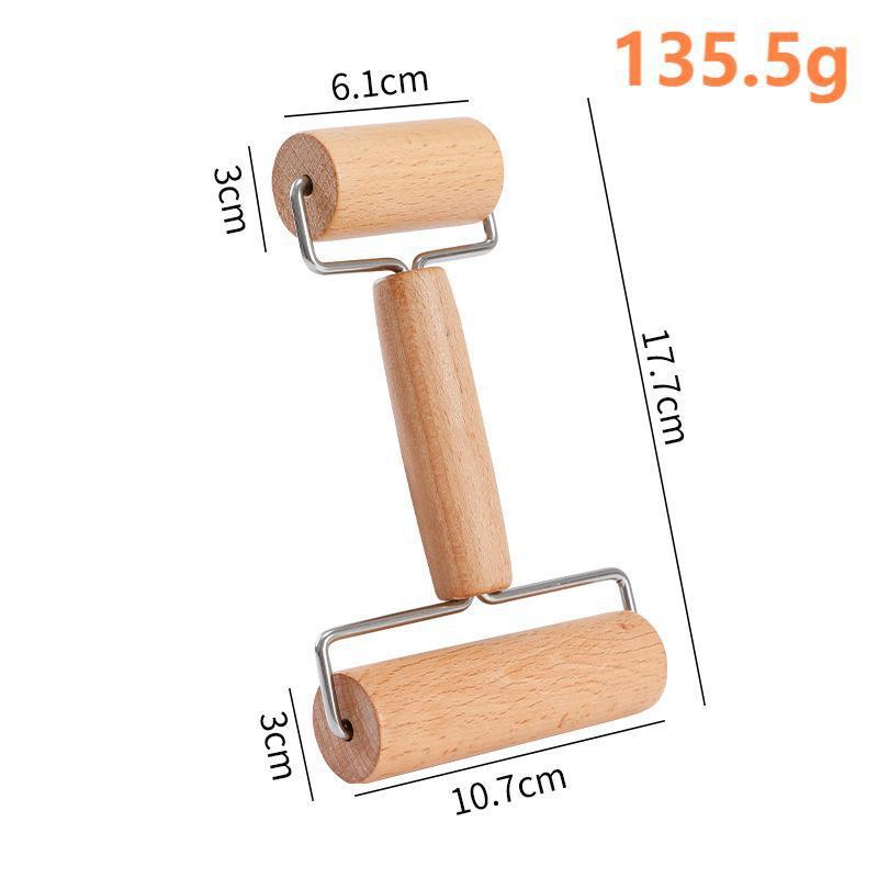 1PC Rolling Pin Wooden Baking Crushed Nuts Pancakes Biscuits Kitchen Utensils for Baking Cakes and Pizza Kitchen Utensils