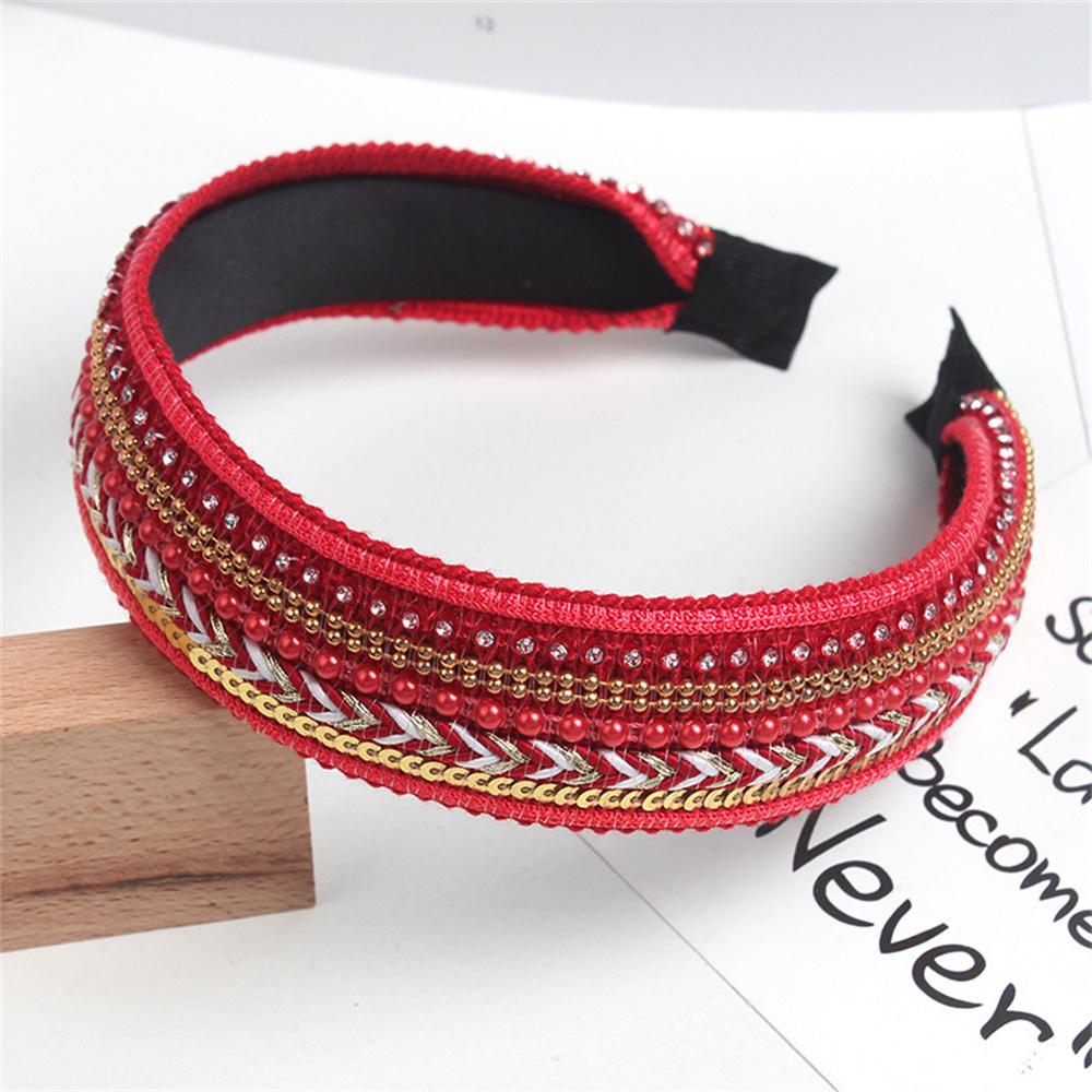 New Knotted Headbands for Women Headdress Girls Vintage Hair Bands Cloth Wide Hairband Soft Hair Hoop Hair Accessories Headwear