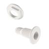 1 set Flexible Bilge Pump Hose Installation Kit 3/4-Inch Diameter 6.6 FT for Boats with 2 Clamps and Thru-Hull Fitting