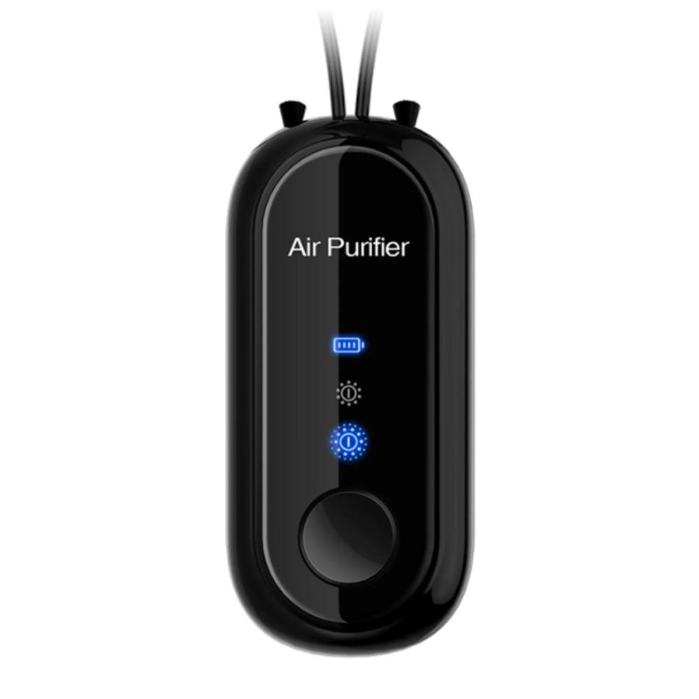 780mAh Battery Negative Ion Purifier Negative Ions Technology Mini Air Purifier  Personal Use чёрный