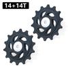 10T 11T 12T 13T 14T 15T 16T 17T 18T Bearing Bicycle Rear Jockey Wheel MTB Bike Rear Derailleur Pulley Roller for Shimano Sram