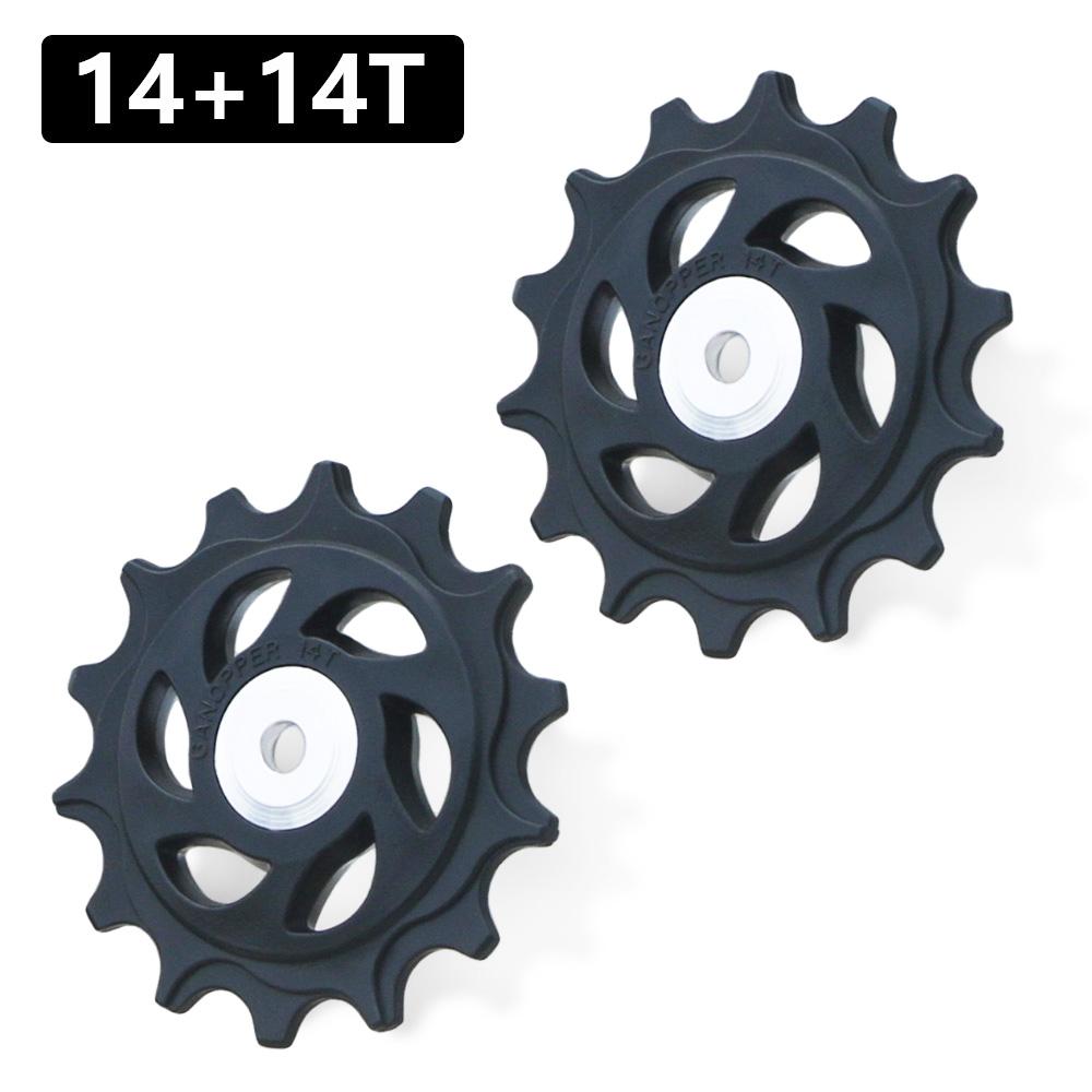10T 11T 12T 13T 14T 15T 16T 17T 18T Bearing Bicycle Rear Jockey Wheel MTB Bike Rear Derailleur Pulley Roller for Shimano Sram