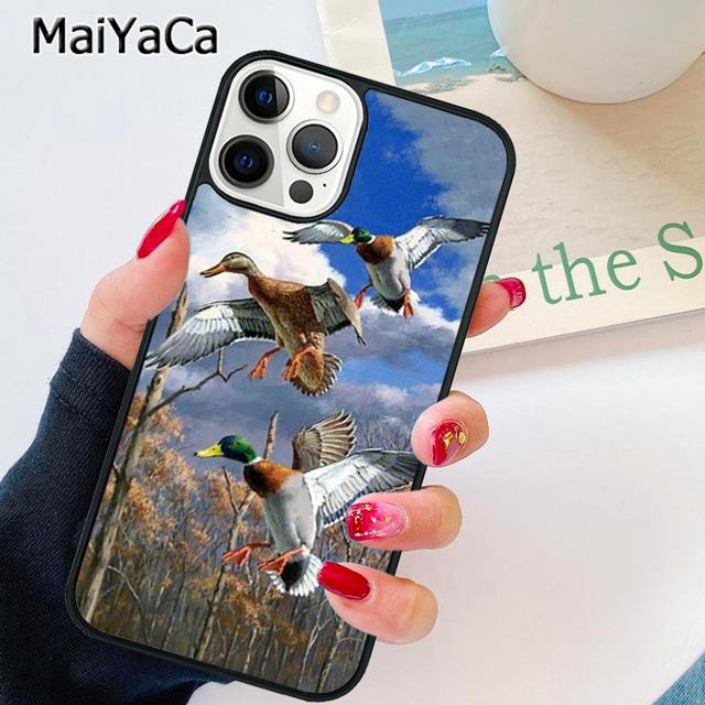 MaiYaCa Bird Duck Hunting SunSE2020t Phone Case Cover For iPhone 17 Air 16 16e 15 plus 11 12 13 14 pro max coque