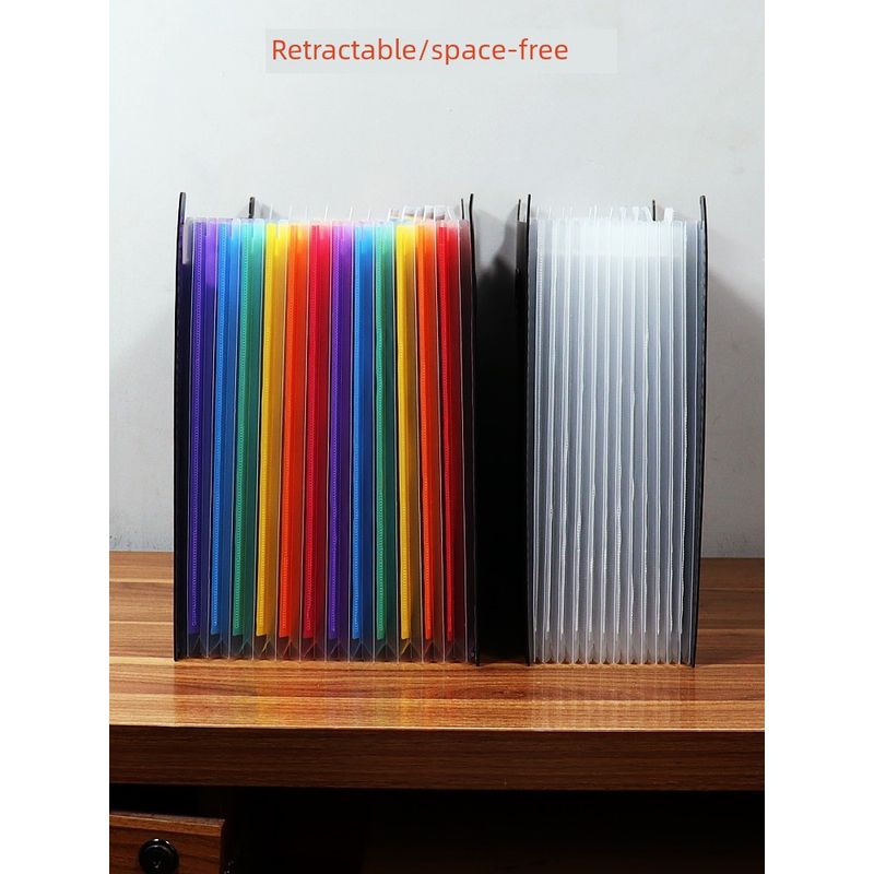 A3 File Holder Satchel Folder Vertical Student Art Works Favorites Poster 8K Manuscript Folder Large Capacity