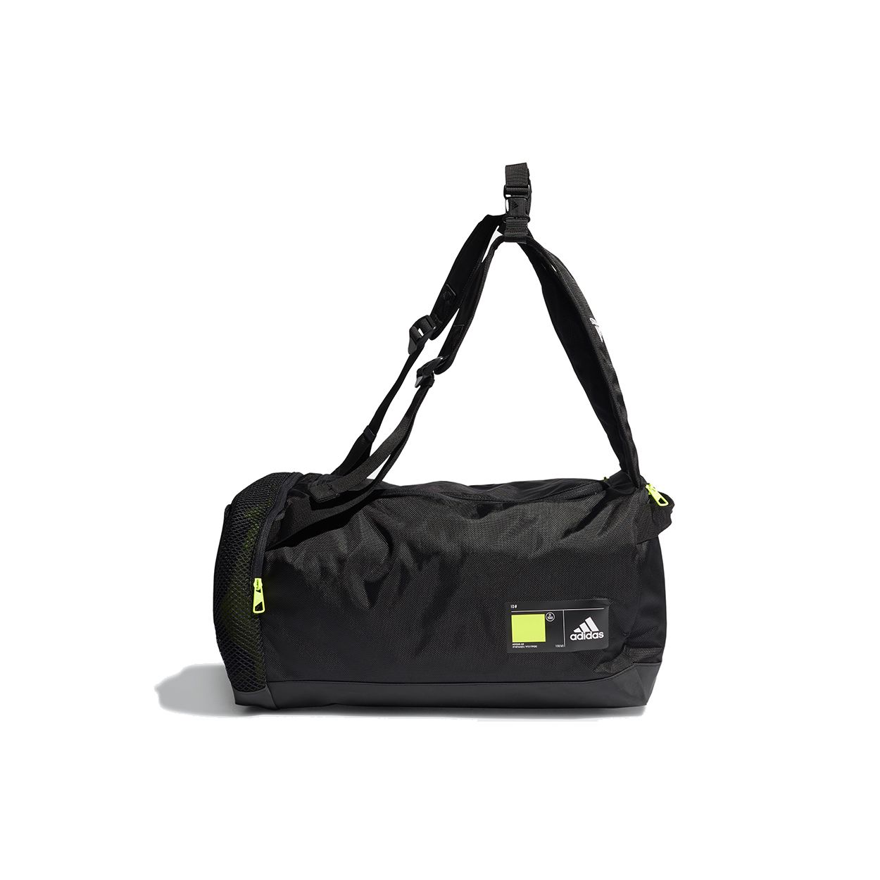 Adidas 4Athlts Id Du Sports Team Recycled Polyester Travel Bag Unisex Bags Black GL0880 Black