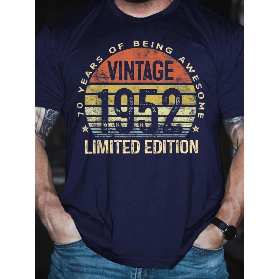 T-shirt da uomo stampate 3D Estate Larghe Casual alla moda Girocollo Manica Corta T-shirt Top