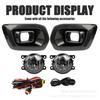 Ford Explorer 2019-2021 Fog Light and Headlight Bumper Set