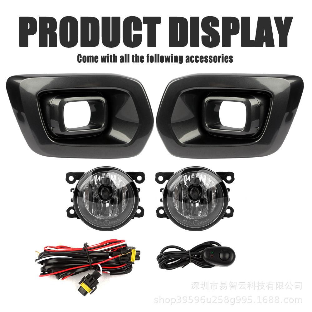 Ford Explorer 2019-2021 Fog Light and Headlight Bumper Set