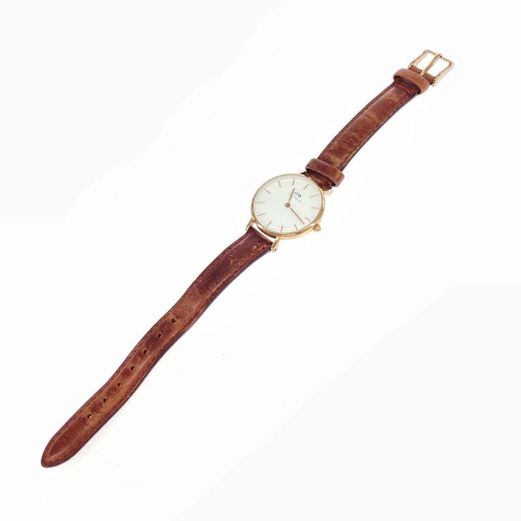Used Daniel Wellington Daniel Wellington watch quartz SS x leather / ladies / 240001209120