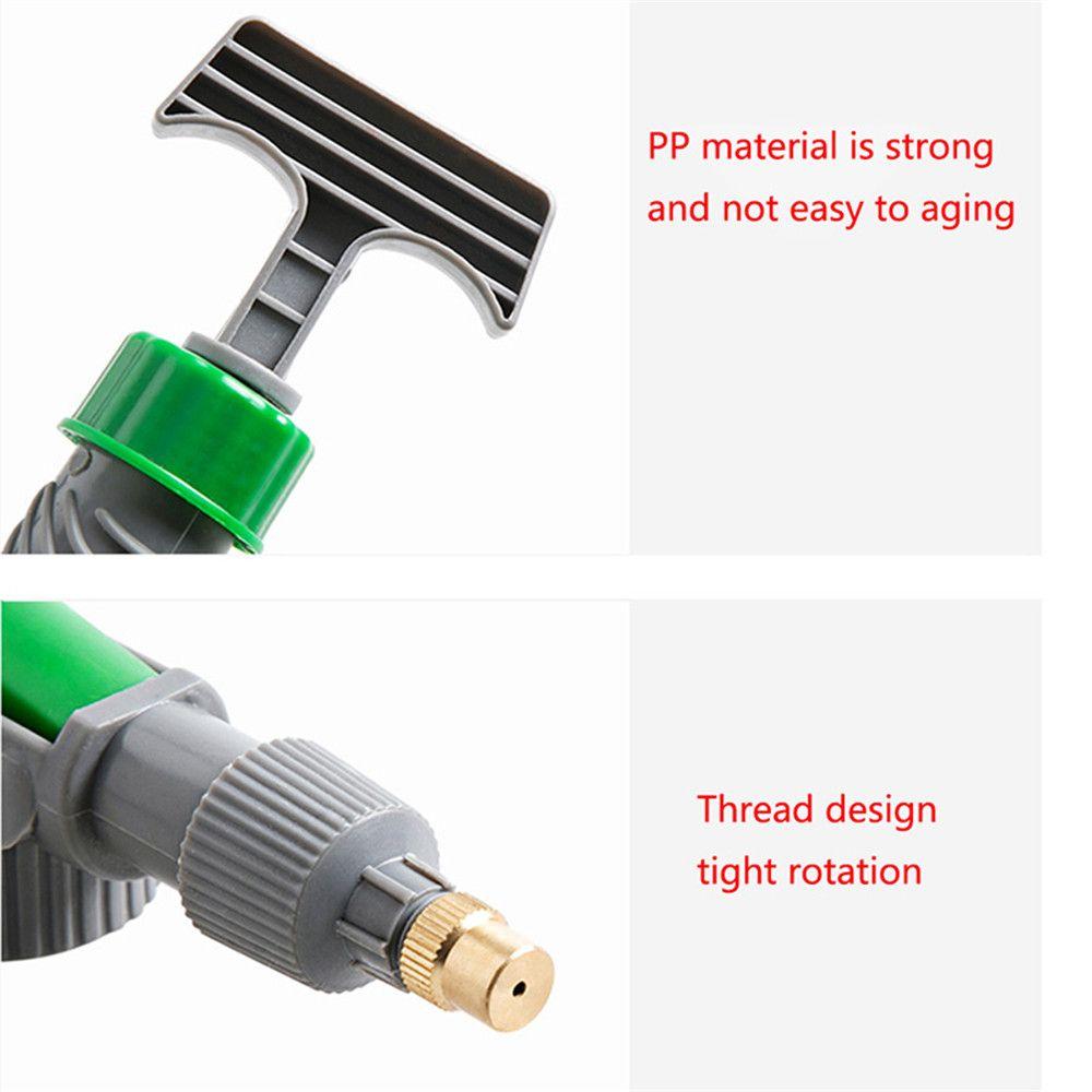 Agriculture Tools Manual Adjustable Spray Head Air Pump Sprayer Drink Bottle Nozzle Watering Tool