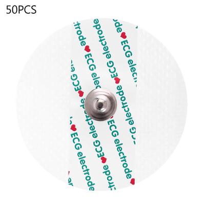50pcs Disposable Electrode Pads for ECG EKG Heart Monitor Non-woven Electrodes