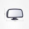 360° Rotation Safety Convex Mirror Wide Angle Blind Spot Mirror Rear View Mirror