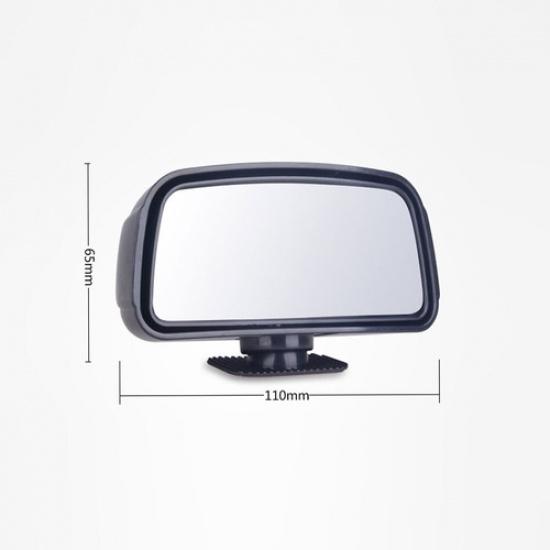 360° Rotation Safety Convex Mirror Wide Angle Blind Spot Mirror Rear View Mirror