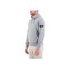 Stone Island Logo Badge Solid Fit Hooded Long Sleeve Sweatshirt Men sweatshirt Gray-Green 811564151-V0066