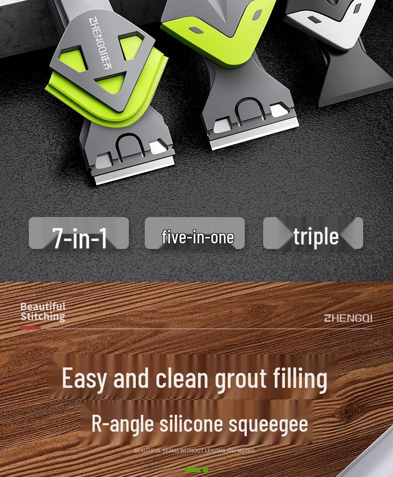 Multifunctional Caulk and Glue Scraper Spatula for Seam Filling and Cleaning