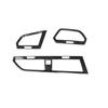 Carbon Fiber Style Central Console Air Outlet Trim For Volkswagen Tiguan 18-2022