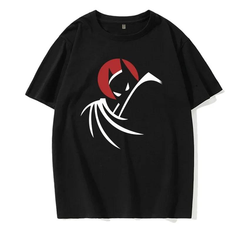 

Bat Animation Series Funny Unisex Tshirt Anime Womens Tshirt summer Cotton Round Neck t shirt unisex Loose Casual Fashion Tshirt S