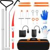 27PCS Car Tool Kit Set, Stainless Steel Essential Automotive Tools Sets with Carrying Bag