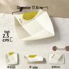 Melamine Rectangular Porcelain-Style Plate for Hot Pot & Side Dishes