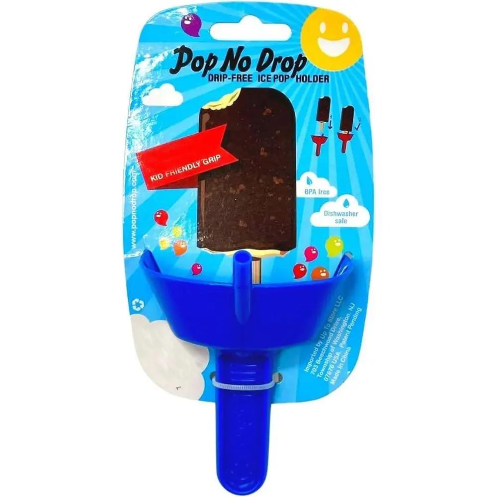 Double Drip Proof Popsicle Holder Anti-flow Ice Cream Bracket Anti-drip Tray Portable Popsicle Protectors Kids Home Necessity