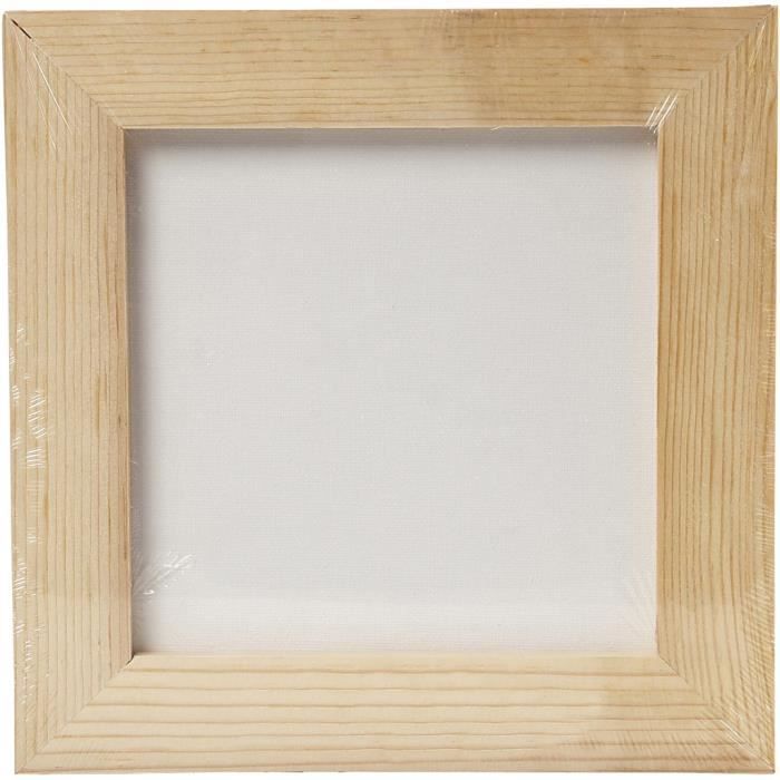 Natural Pine Frame with Good Quality Canvas Glued To the Back On a Thick Cardboard Panel. Ref 226200