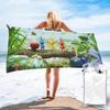 Pikmin Beach Towel Soft Microfiber Quick Dry Absorbent Quick Towels For Bath