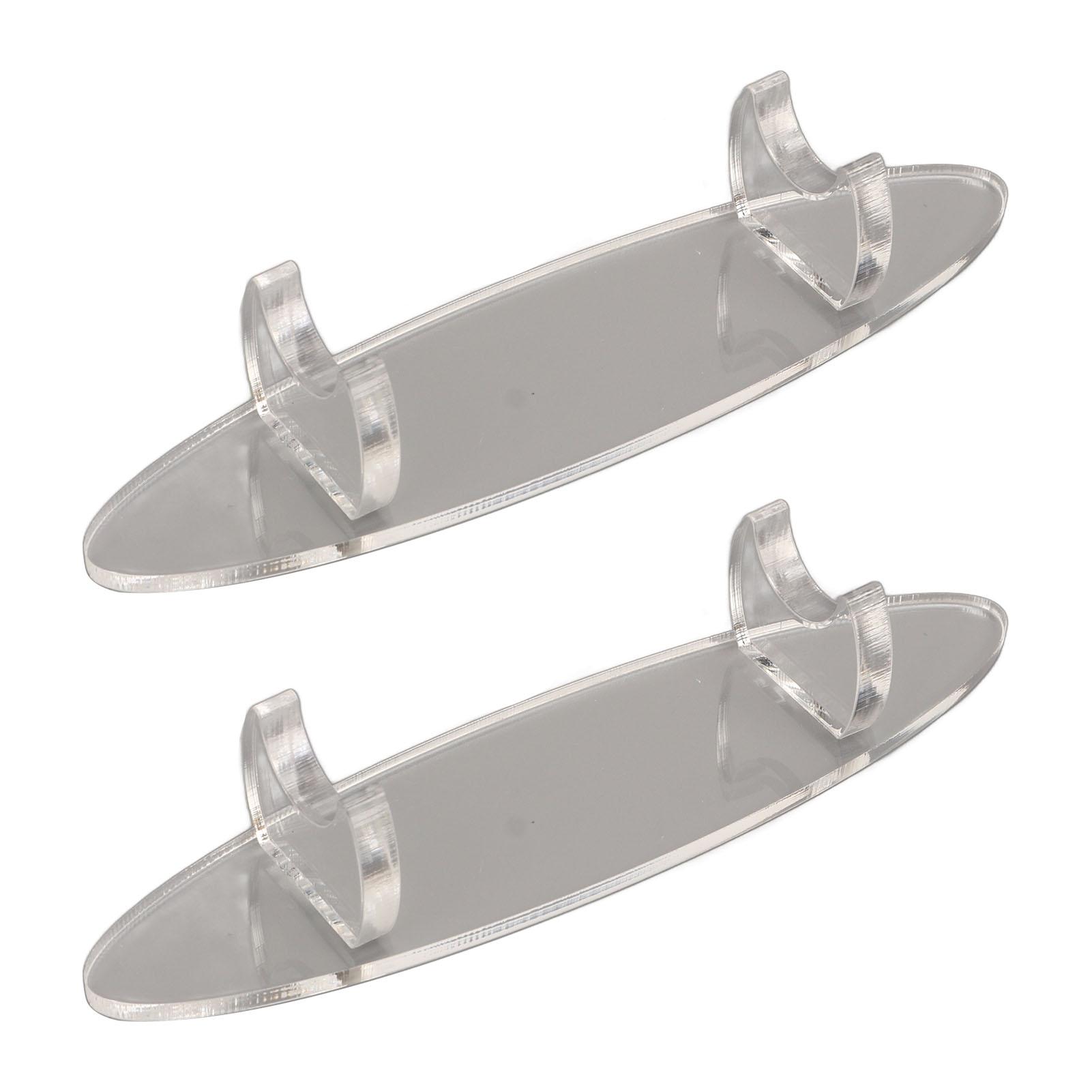 

2PCS Pen Holder Display Stand Acrylic Desktop Pen Showcase Rack for Makeup Brush Paintbrush Home School