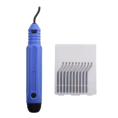 Entgrater Entgrater Entgriff mit 10 Ersatz-Entgratklingen
