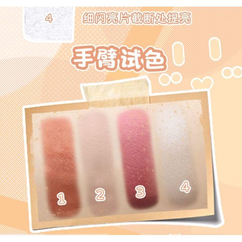 Jelly Bubble - 4 Shades Eyeshadow - 3 Colors (1-3)