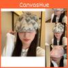 Trendy Korean Style Tie-dye Heart Artistic Bucket Hat For Women Adjustable Sun Protection