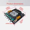 160Wx2+220W 2.1 Channel TDA7498ETR Bluetooth-compatible Digital Power Amplifier Module Subwoofer for Entertainment
