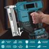 2 In 1 Brushless Electric Air Nail Gun Cordless Portable Nailer Stapler Framing U-shape Nail Woodworking Power Tools