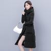Plus Size Woman Winter Long Coat Hooded High Quality Thick Warm Padded Jackets for Women Korean Style Winter Parkas Big Pockets